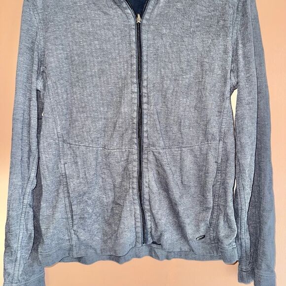 Hugo Boss Men's Modern Fit Full Zip Collared Sweatshirt - M - Picture 6 of 8